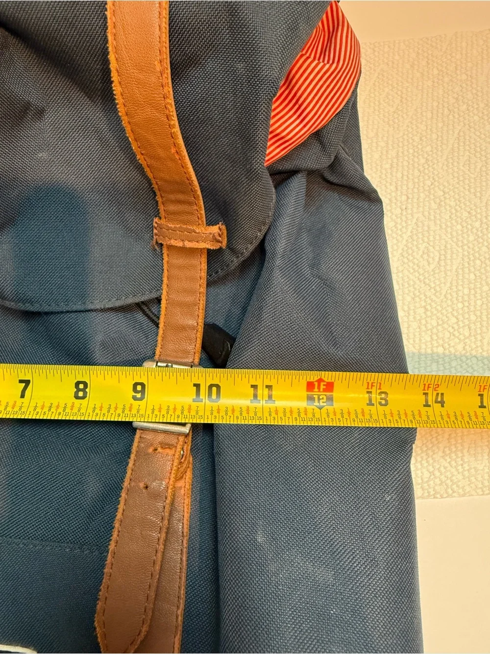 Herschel Supply Co. Little America Laptop Backpack Navy/Tan Canvas